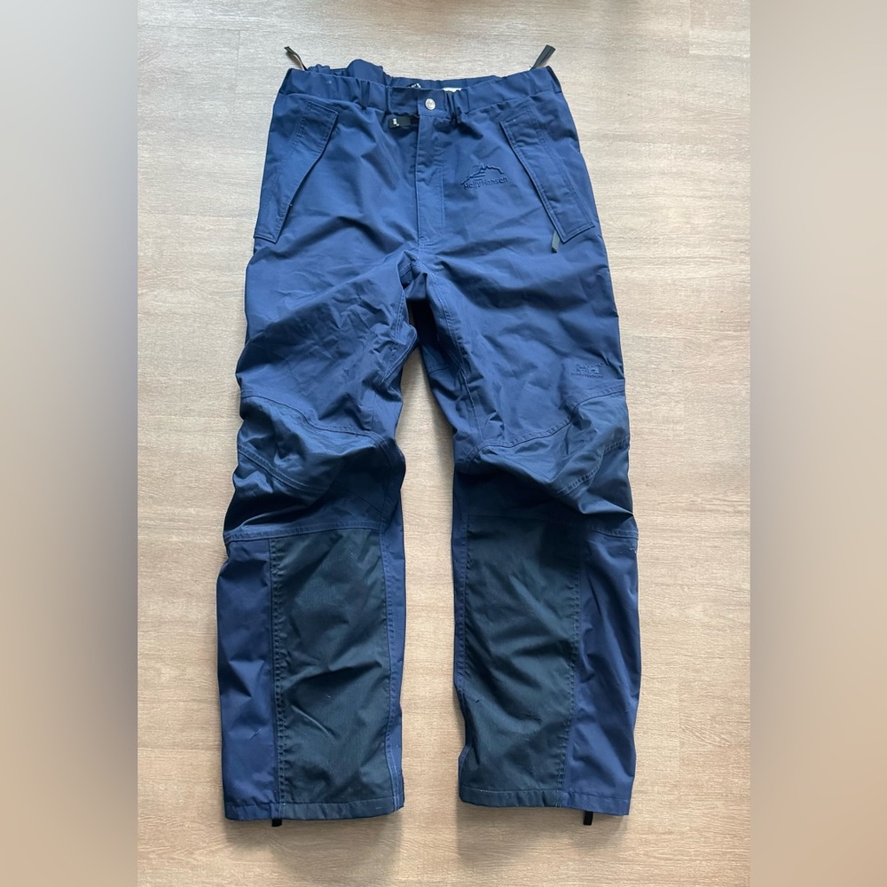 Helly Hansen Vintage Men's Navy Helly Tech Waterproof Ski Pants